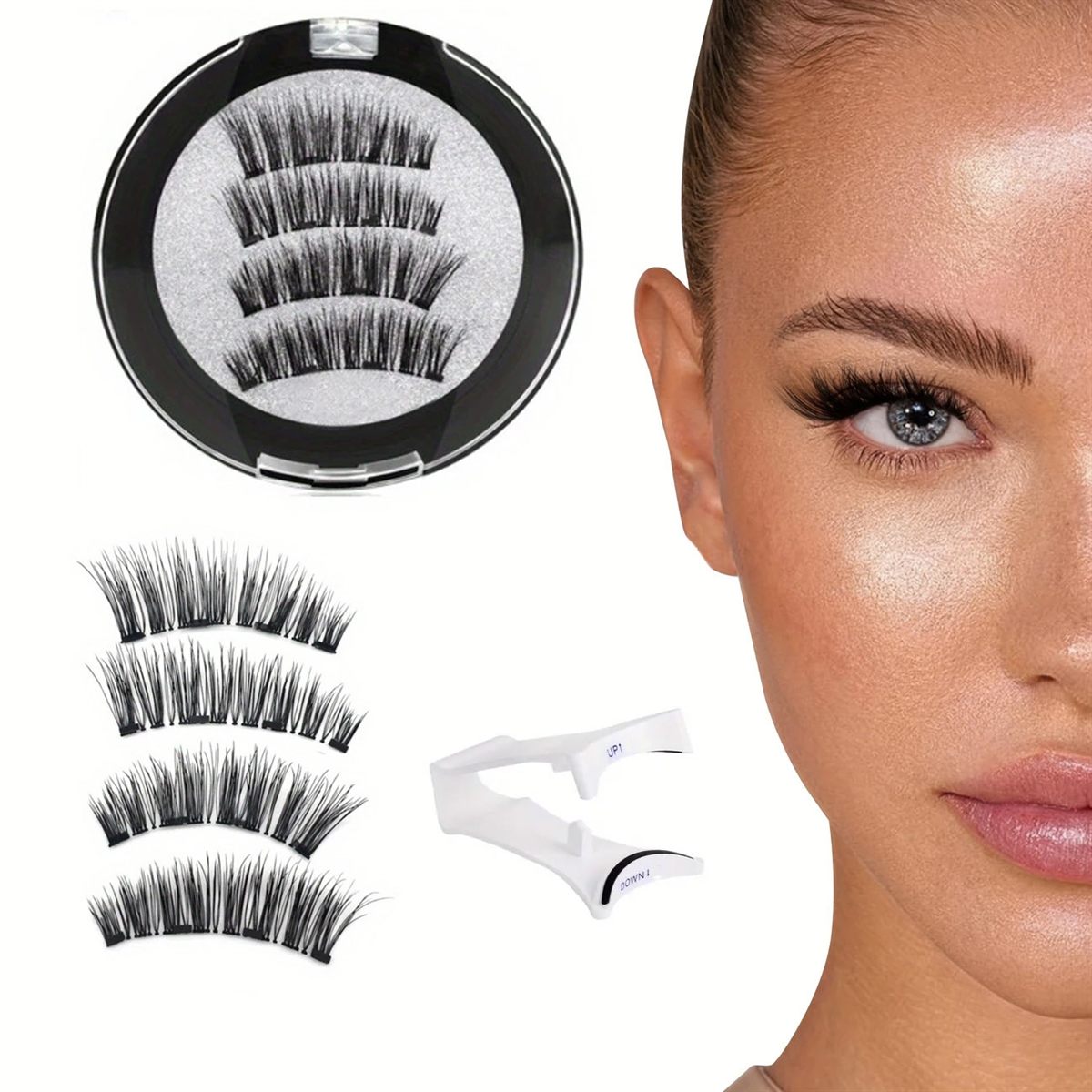 Avenor Magnetic Lash Set with the magnetic applicator